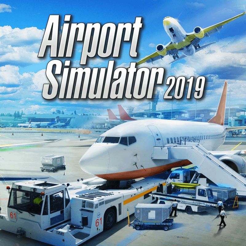 Airport Simulator 2019 box art for Playstation 4